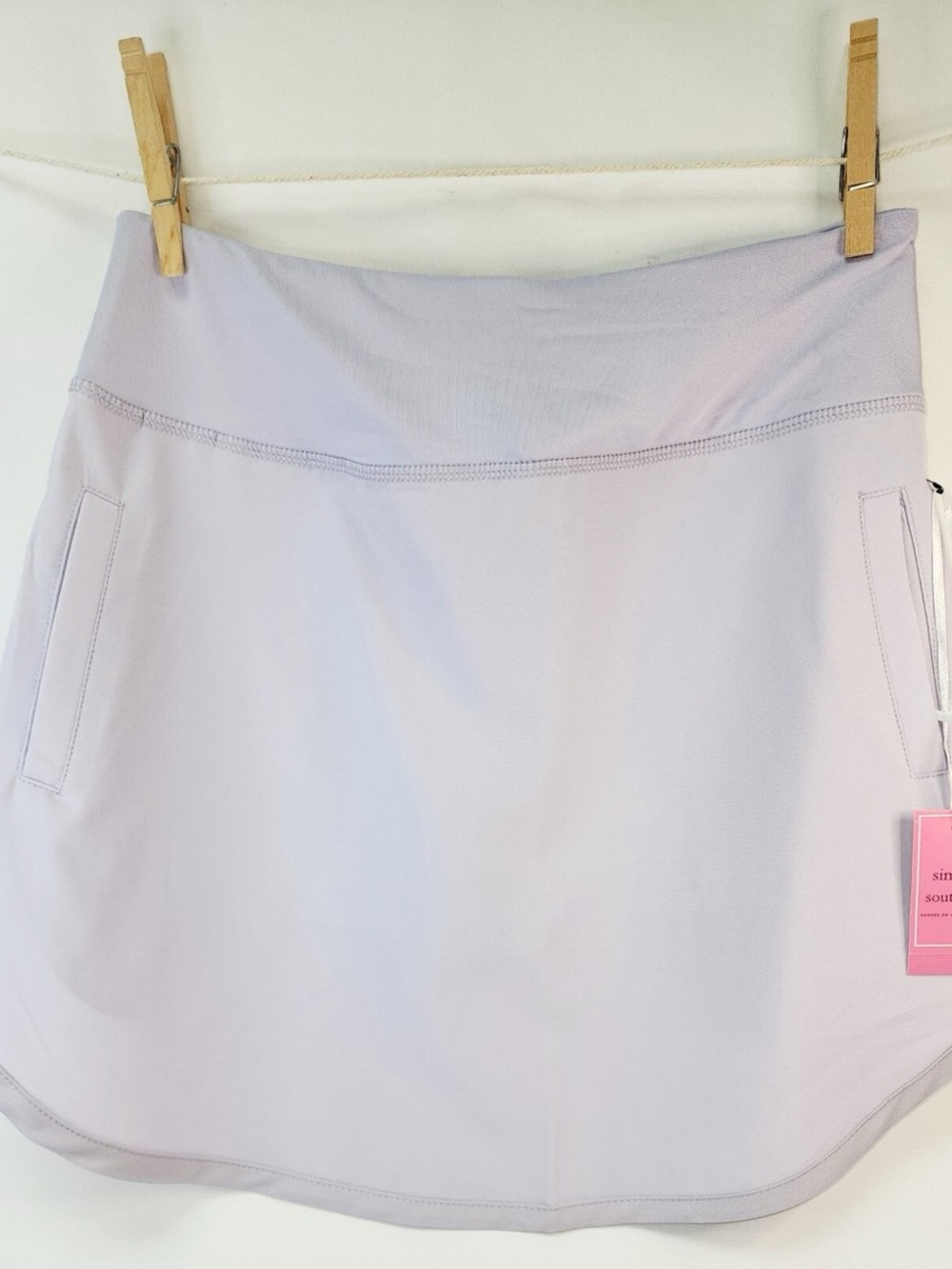 Light Lavender Athletic Skort with Pockets